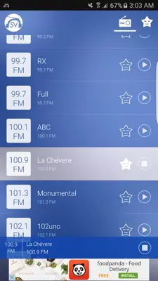 radioSV android App screenshot 1