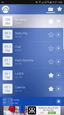 radioSV android App screenshot 3